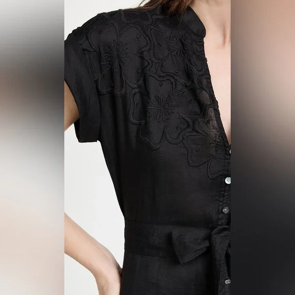 Veronica Beard Archie embroidered floral dress size 8 - Picture 5 of 14